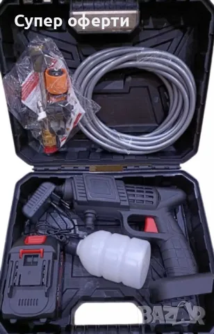 Акумулаторна водоструйка с 2 батерии 48V, снимка 3 - Парочистачки и Водоструйки - 49779338