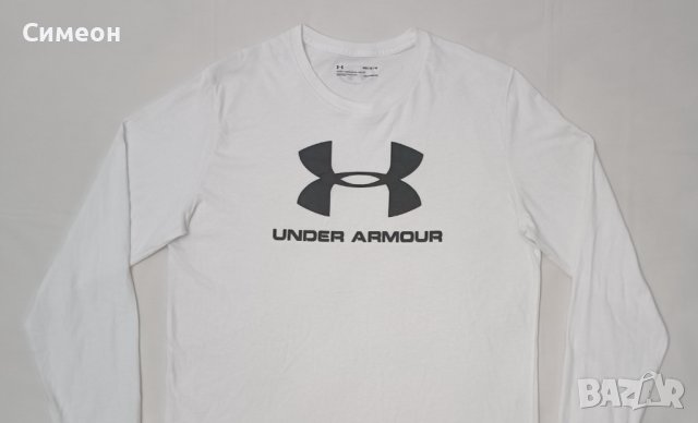 Under Armour UA Sportstyle оригинална блуза M памучна фланелка спорт, снимка 2 - Спортни дрехи, екипи - 41001036