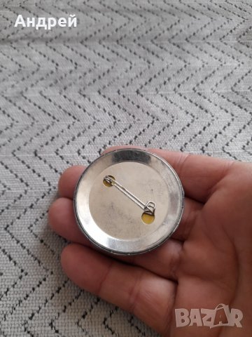 Стара значка Крис Хофмън, снимка 3 - Колекции - 42612042