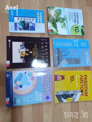 Учебници за 10 клас, снимка 2 - Учебници, учебни тетрадки - 56085795