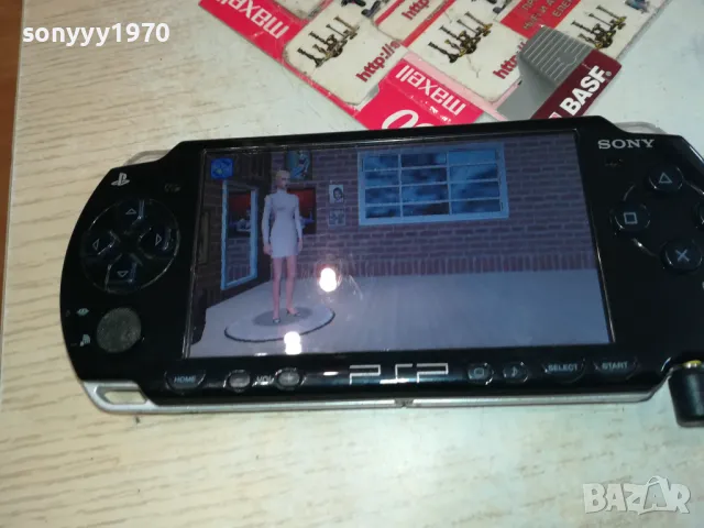 SONY PSP 2004+SIMS 2 КОНЗОЛА С ИГРА ОТ ГЕРМАНИЯ 1603251154, снимка 16 - PlayStation конзоли - 49513898