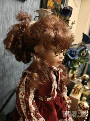 Колекционерска порцеланова кукла 80 те год, снимка 3 - Колекции - 47972459