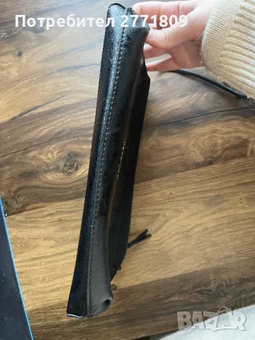 Черна чанта с бродерия Desigual , снимка 3 - Чанти - 50123732