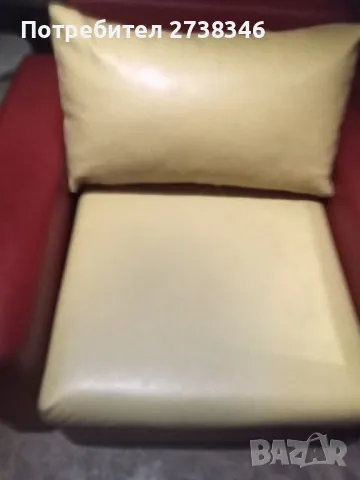 Старинен кожен фотьойл легло , снимка 2 - Антикварни и старинни предмети - 49161833