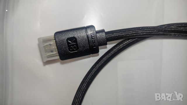 Кабел Baseus HDMI cable 48gbps 8k/60Hz, 4k/120Hz, HDMI 2.1, снимка 2 - Кабели и адаптери - 44344031