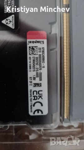 RAM памет DDR5 Kingston FURY Beast 2x8GB kit 6000Mhz, снимка 5 - RAM памет - 39770364