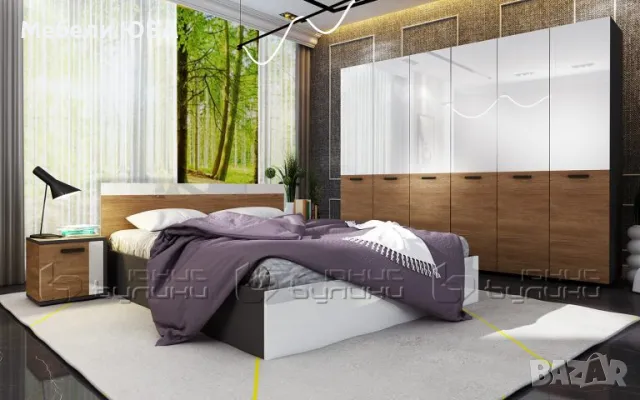 Спален комплект МАТЕРА, снимка 6 - Спални и легла - 49894183