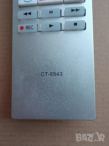 Дистанционно управление за смарт телевизор Toshiba CT- 8543, снимка 5 - Дистанционни - 55836573