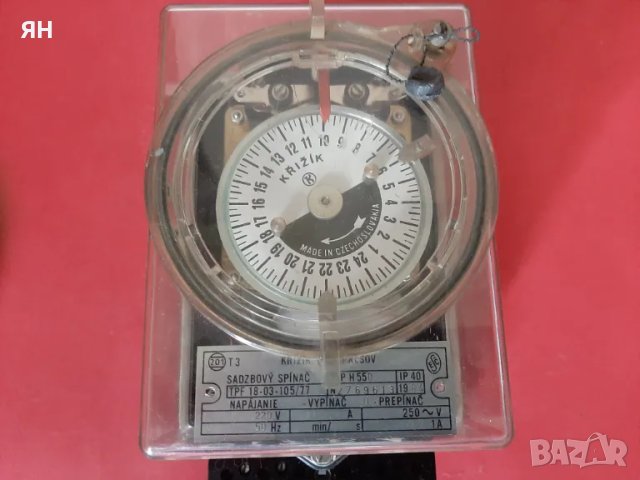 Чешки Електромеханичен часовник 'КРИЖИК', снимка 2 - Други - 50433021