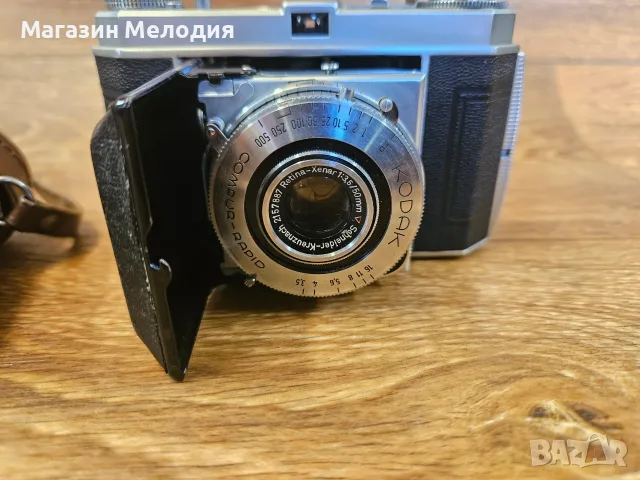 Фотоапарат Kodak Retina Ia (Type 015) + оригинален калъф – Немска прецизност от 1950-те, снимка 2 - Фотоапарати - 55928165