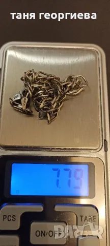 сребърна гривна 2, снимка 4 - Гривни - 48490014