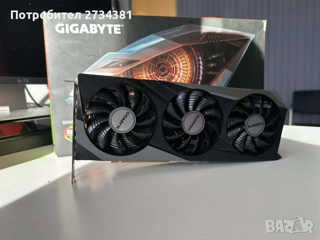 Видео карта Gigabyte RTX 3060TI 8GB, снимка 2 - Видеокарти - 53041612