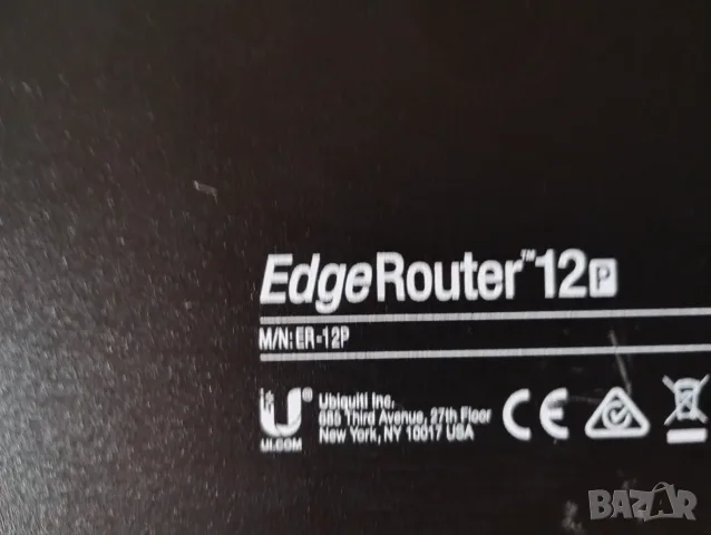 Ubiqiti EdgeRouter 12p ER-12P рутер, снимка 8 - Рутери - 56167819