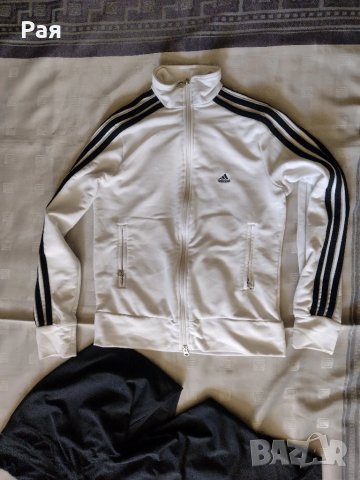 Спортен екип Adidas бяло и черно, снимка 1