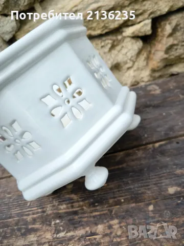 Порцеланова кашпа , снимка 3 - Антикварни и старинни предмети - 50049335