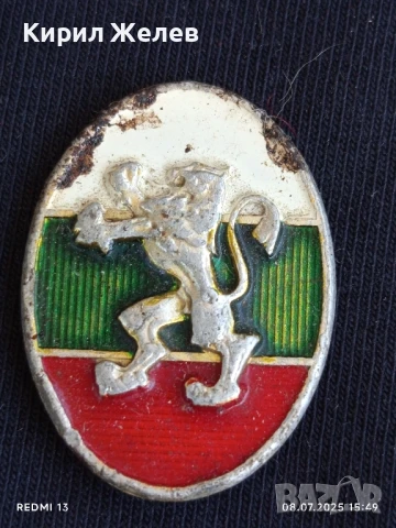 Стара значка СССР В.Й.Ленин - кокарда НРБ за КОЛЕКЦИЯ ДЕКОРАЦИЯ 37083, снимка 2 - Други ценни предмети - 50951455