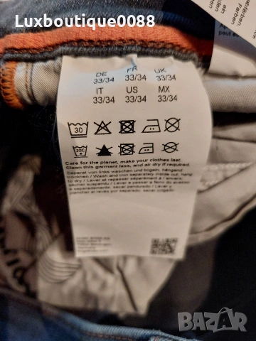 Мъжки дънки Boss Delaware 33/34, снимка 5 - Дънки - 53458510