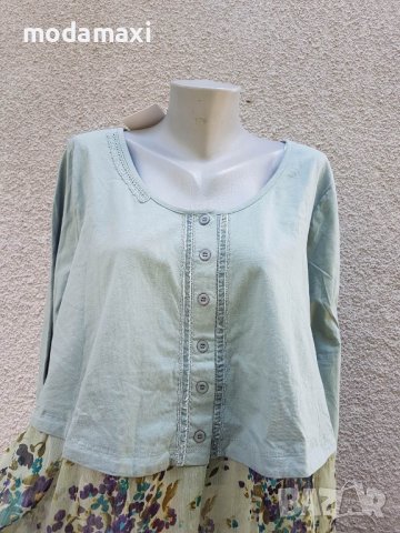 3XL+  Нова  туника Joe Brouns (Индия) , снимка 4 - Туники - 40629692