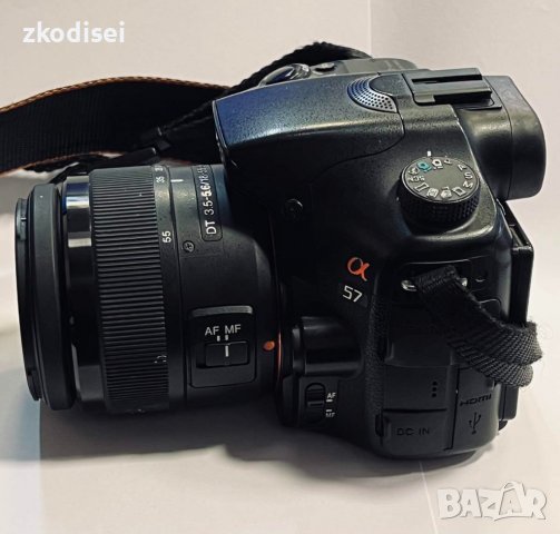 Фотоапарат Sony A57, снимка 2 - Фотоапарати - 39376980