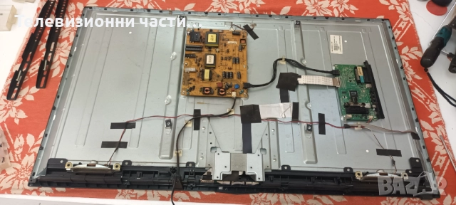 NEO LED-50272 FHD със счупен екран VES500UNDC-2D-N01 V500HJ1-PE8/17MB82S/17IPS20/50" NDV REV1.1, снимка 3 - Части и Платки - 51891944