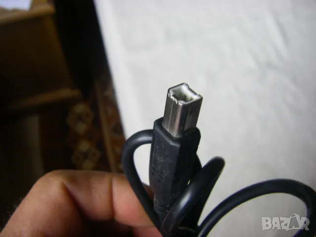 Кабел за принтер, скенер, плот, USB-A / USB-B, 1метър, снимка 4 - Кабели и адаптери - 47392847