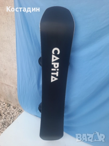 Сноуборд CAPITA SUPER DOA 161см. W 2024г. с автомати, снимка 7 - Зимни спортове - 52970008