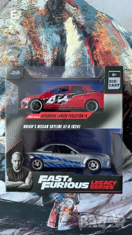 Fast & Furious Legacy Series – Колекционерски комплект (2 модела)