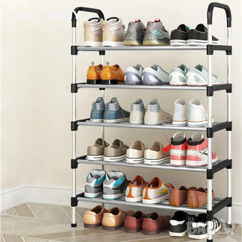 Етажерка за обувки, 58X26X102см