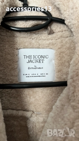 Зимно яке Stradivarius Iconic Jacket, снимка 5 - Якета - 52213336