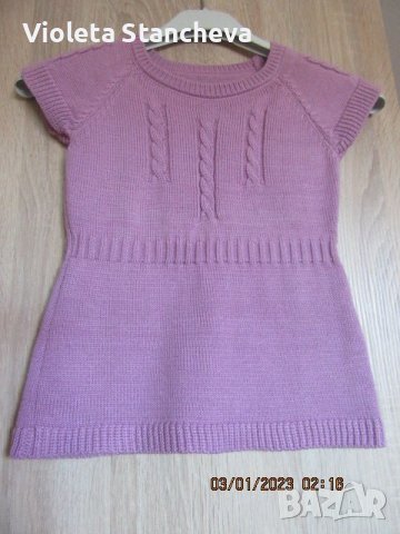 ДЕТСКА ПЛЕТЕНА ТУНИКА