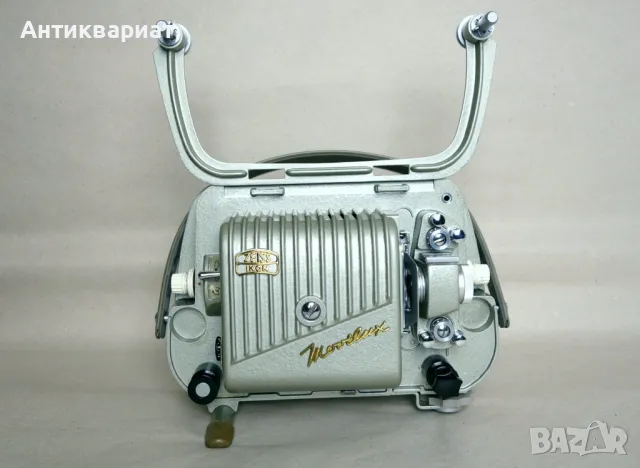 Преносим, портативен, работещ прожекционен апарат Zeiss Ikon Movilux / Germany, снимка 3 - Плейъри, домашно кино, прожектори - 49092343