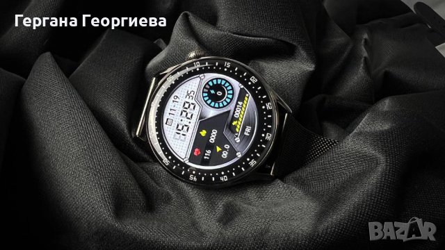 СМАРТ ЧАСОВНИК D3 PRO - черен, супер луксозен, smart watch, снимка 5 - Смарт часовници - 39721414