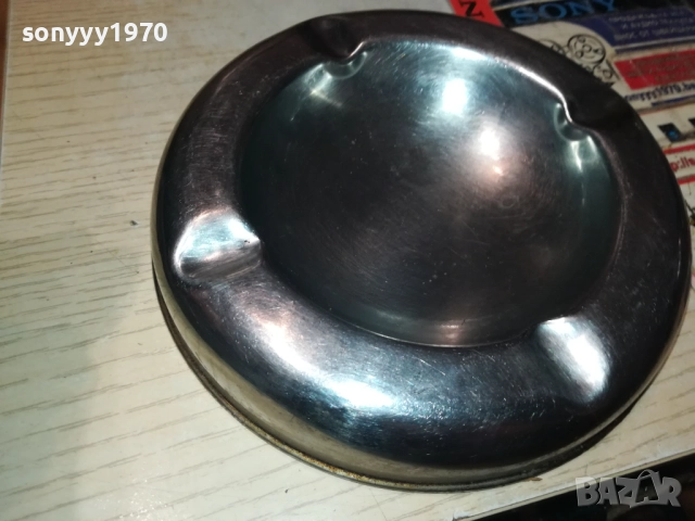 МЕТАЛЕН ПЕПЕЛНИК ОТ СОЦА 3108251906, снимка 8 - Антикварни и старинни предмети - 51554441