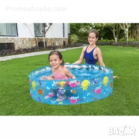 Детски басейн BESTWAY 122/122 / 25cm, снимка 6 - Басейни и аксесоари - 41355430