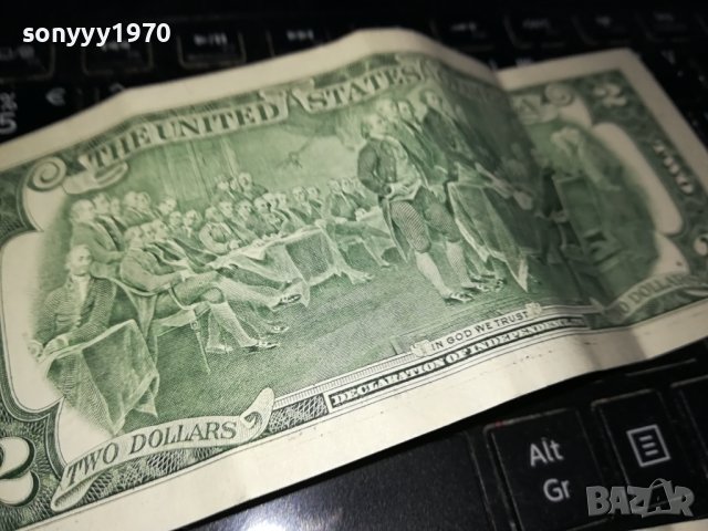 ДВЕ БАНКНОТИ ОТ 2 ДОЛАРА ЗА КОЛЕКЦИЯ 1808231853, снимка 17 - Колекции - 41897203