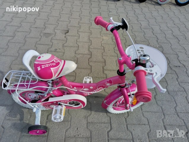 ZIZITO Велосипед 12" LARA розов, снимка 3 - Велосипеди - 53758951