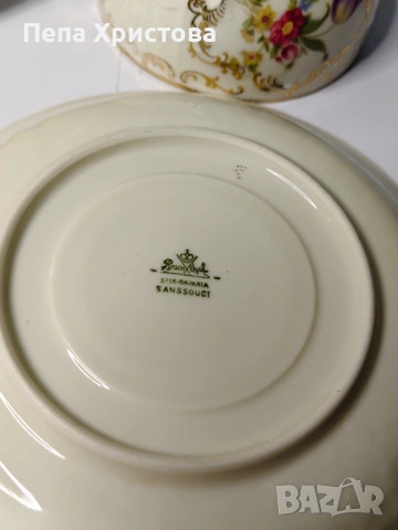 Rosenthal Sanssouci троен сет за чай, снимка 11 - Чаши - 53663640