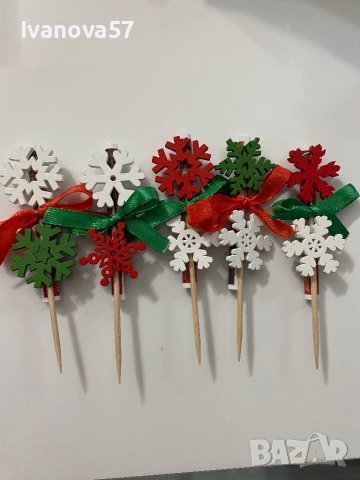 Коледни късмети, снимка 3 - Декорация за дома - 42222072