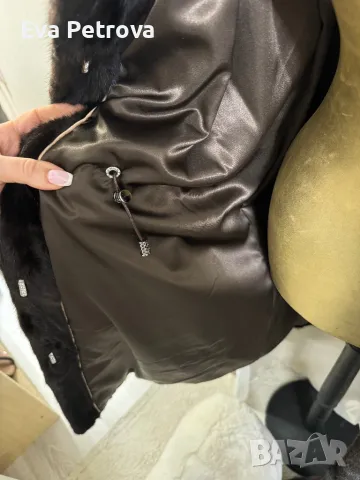 Mink coat Дамско палто от Норка S/M , снимка 9 - Якета - 48443926