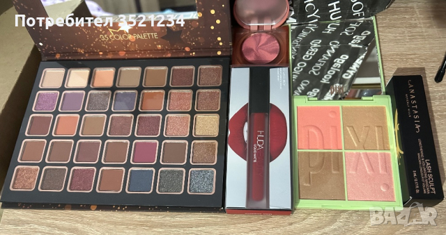 Anastasia,huda beauty,Nl beauty,Alix avien, mudmasky,phase zero и др, снимка 1 - Декоративна козметика - 42405048