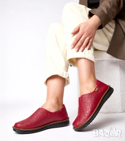 Дамски ажурни обувки Rosa без връзки, 5цвята , снимка 16 - Дамски ежедневни обувки - 53406105