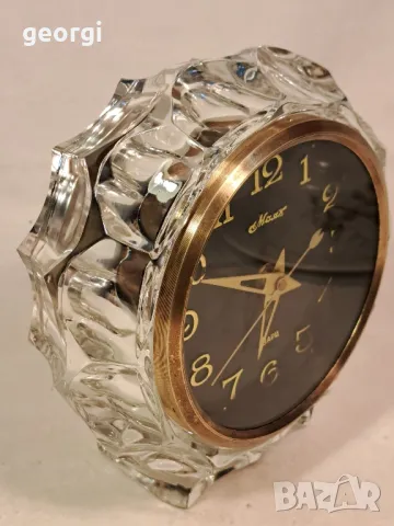 ретро съветски настолен часовник Маяк     22/5, снимка 3 - Антикварни и старинни предмети - 49237700