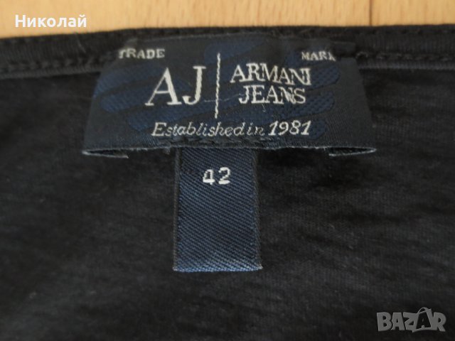 armani jeans блуза, снимка 3 - Блузи с дълъг ръкав и пуловери - 39335572