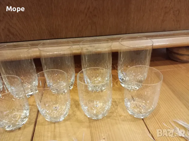 Кристални чаши за алкохол и вода , снимка 2 - Чаши - 48751800