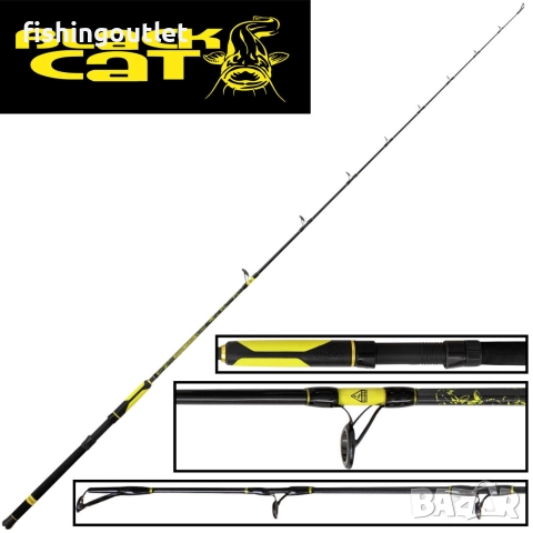 Тролинг въдица Black Cat Perfect passion 2.10m 200gr, снимка 4 - Въдици - 52861036