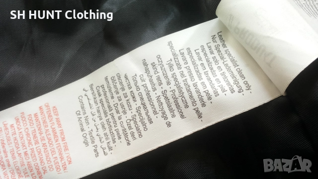 JACK & JONES Real Leather Jacket Размер XL мъжко яке естествена кожа 36-67, снимка 16 - Якета - 52158860