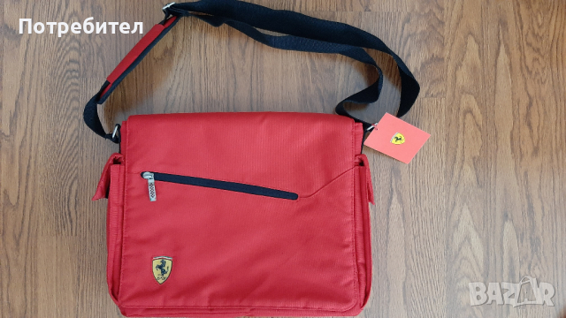 Нова оригинална лицензирана чанта за лаптоп Ферари Ferrari, снимка 2 - Лаптоп аксесоари - 36485320