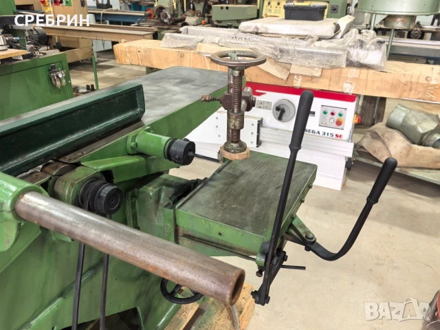 Абрихт с бор апарат на 400 мм 3 ножа пл на 2200 мм 3 кв трифазен, снимка 5 - Други машини и части - 52198195