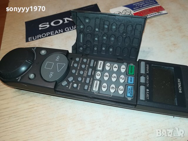 hitachi remote control-внос swiss 1806231601, снимка 3 - Дистанционни - 41244870