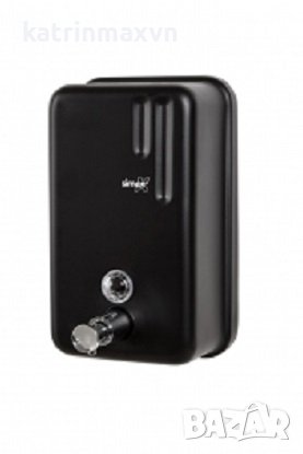 Черен метален комплект санитарно-хигиенни дозатори, снимка 3 - Друго търговско оборудване - 44385917